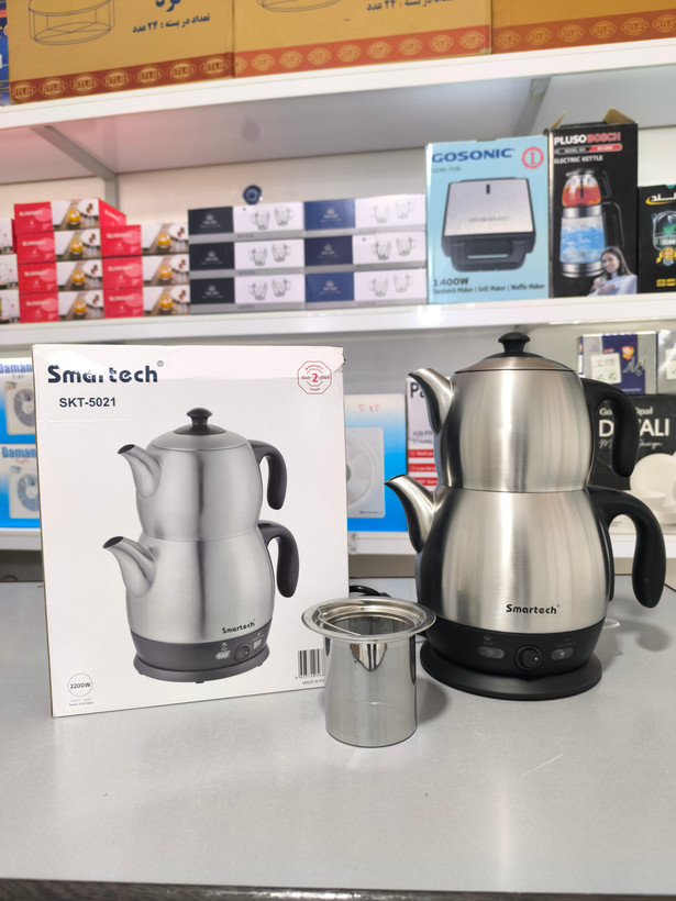 چای ساز روهمی برند اسمارتچ بدنه استیل مات